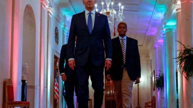 Biden: “El día del orgullo gay está de vuelta en la Casa Blanca”