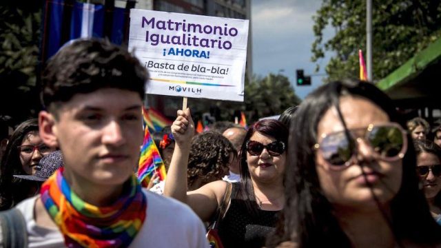 Chile, a un paso de aprobar las uniones gay: será el octavo país latinoamericano en legalizar el matrimonio igualitario