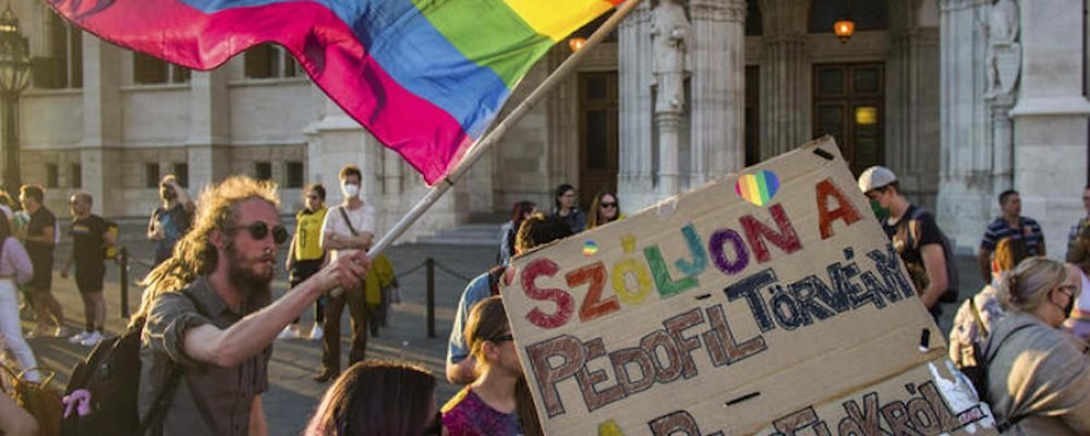 Hungría: Solidaridad con la comunidad LGBTI antes del partido de fútbol de la Eurocopa en Alemania