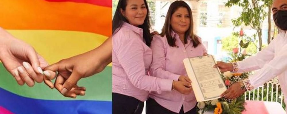 ¡Viva el amor! En Coatzintla, Veracruz, estas mujeres celebran la primer boda LGBT