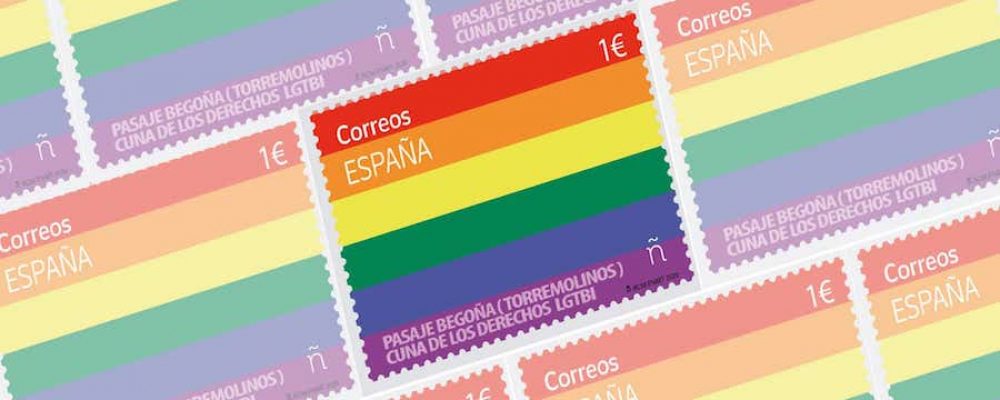 Correos de España lanza el primer sello LGBTI+ y hace historia