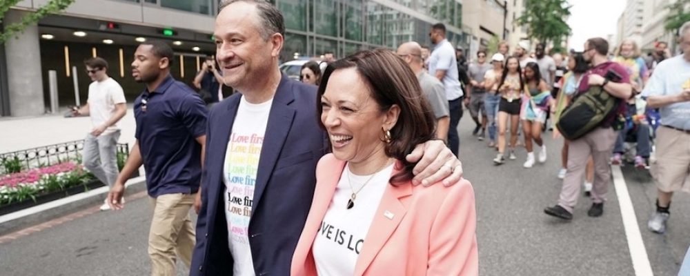 ¡Gran ejemplo! Kamala Harris se suma a marcha por el orgullo LGBT en Washington